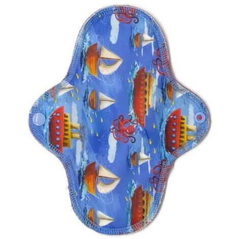 Serviette hygiénique - lavable et réutilisable - PACK DE 10