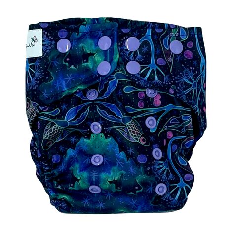 Couvre-Couche Popolini Woodland Sur-pantalon Respirant L (9-15 Kg) - Protection Anti-Fuite