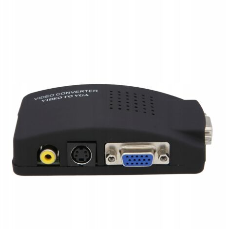 Convertisseur signal video tv vers signal vga transmetteur modulateur change signal