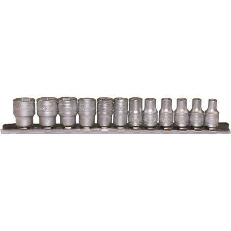 Teng Tools M1412 Jeu de douilles à tige carrée 1/4"