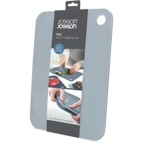Joseph Joseph Duo Set De 3 Planches à Découper Double Face Flexibles - Opal