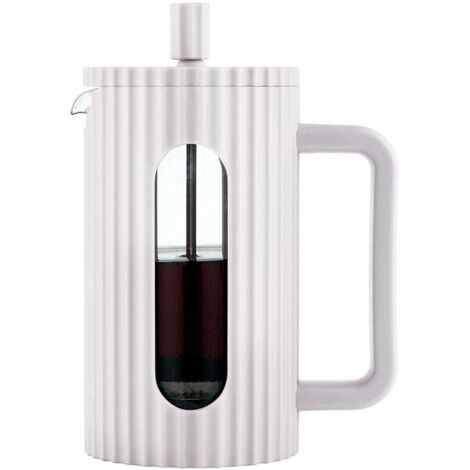 Cafetière à piston en verre 600 ml Crème KLAUSBERG KB-7748 (1/5)