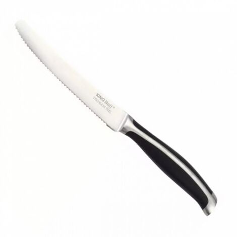 Couteau de cuisine dentelé en acier 12,5 cm KINGHOFF KH-1703 (1/3)