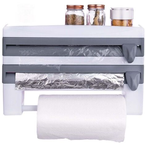 Distributeur 3 en 1 de papier aluminium et d'essuie-tout (1/5)
