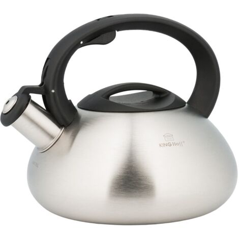 VATTENTÄT bouilloire, acier inox/noir, 2 l (2 qt) - CA