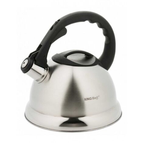 Kinghoff Bouilloire en acier avec sifflet 3 L KH-3236 Kinghoff Bouilloire en acier avec sifflet 3 L KH-3236