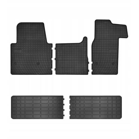 Tapis de sol en caoutchouc Renault Master 3 2010-2024 7 personnes Doka Brigade