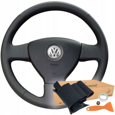 COUVRE-VOLANT POUR GOLF POLO CADDY JETTA TIGUAN TOURAN EOS (1/5)