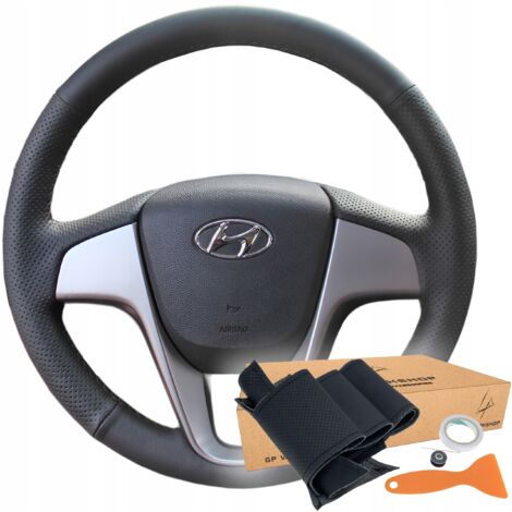 Motif de garniture de volant pour Hyundai I20 Solaris Verna Accent (1/5)