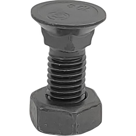 Boulon de charrue avec écrou M10x25 (1/3)