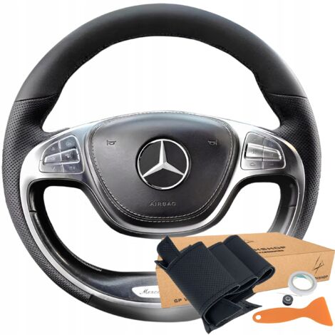COUVERCLE DE VOLANT POUR MERCEDES BENZ S W222 2014-2017 (1/5)