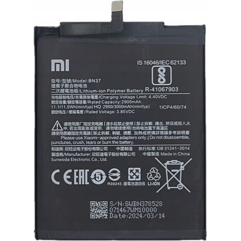 Nouvelle batterie BN37 pour Xiaomi Redmi 6 6A M1804C3CG (1/4)