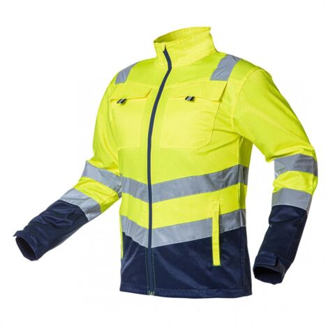 Sweat-shirt haute visibilité 40 % polyester, 60 % coton, 260 g/m², taille L (1/5)