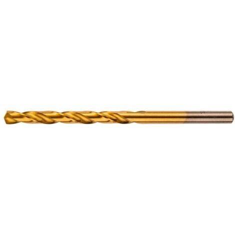 Foret en acier rapide au titane et nitruré (HSS-TiN), 4,8 mm (1/2)