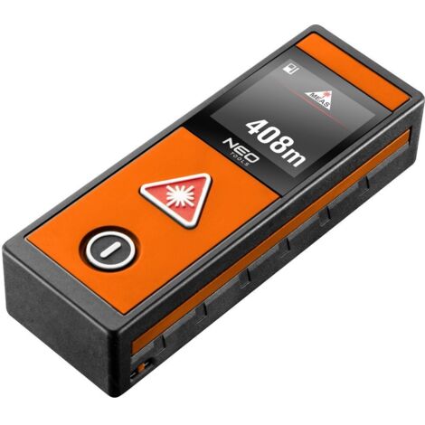 Télémètre laser, portée de 40 m, écran tactile (1/5)