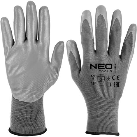 Gants de travail en polyester enduit PU, 4131X, taille 11 (1/5)