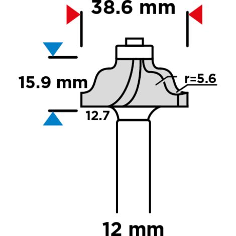 Type 1 avec vis - 2 pièces - Roues universelles en laiton robuste
