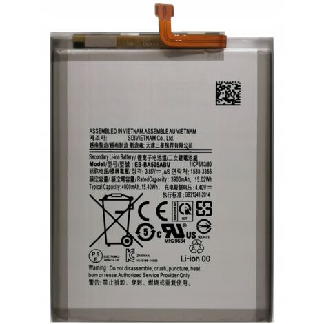 Nouvelle batterie pour Samsung A50 A505 EB-BA505ABN 4000 mAh