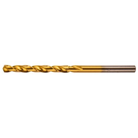 Foret en acier rapide au titane et nitruré (HSS-TiN), 4,0 mm (1/2)