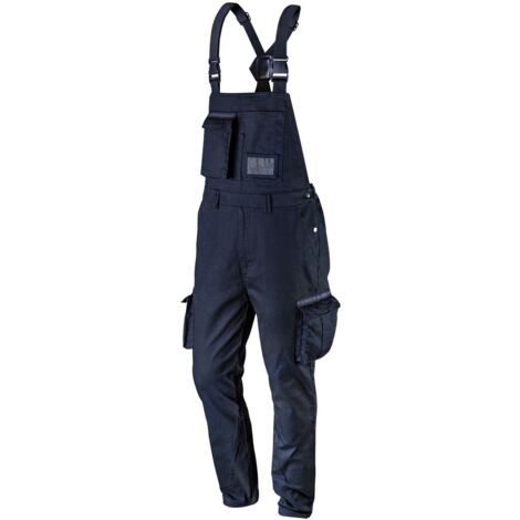 Salopette de travail bleu marine, taille XXL
