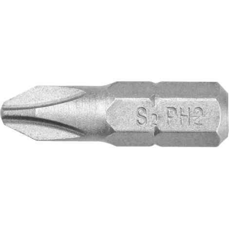 Graphite - Embouts de tournevis PH2 25 mm - 20 pièces - Embouts de vis durables (1/2)