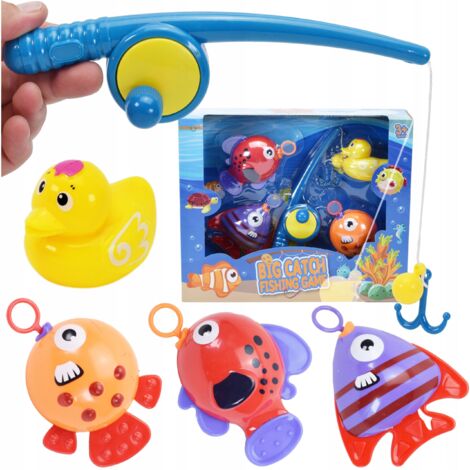 JOUET DE BAIN CANNE À PÊCHE JEU DE BAIN ACCESSOIRES DE SALLE DE BAIN (1/5)