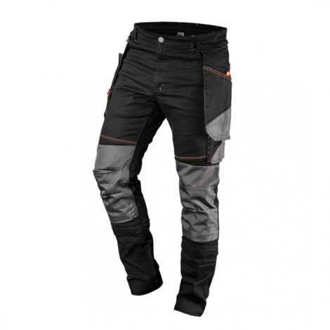 Pantalon de travail slim HD, poches amovibles, taille XS (1/5)