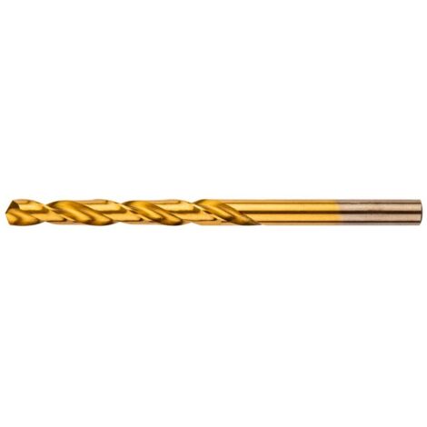 Foret en acier rapide au titane et nitruré (HSS-TiN), 5,5 mm (1/2)