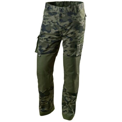 Pantalon de travail camouflage, taille XS (1/5)