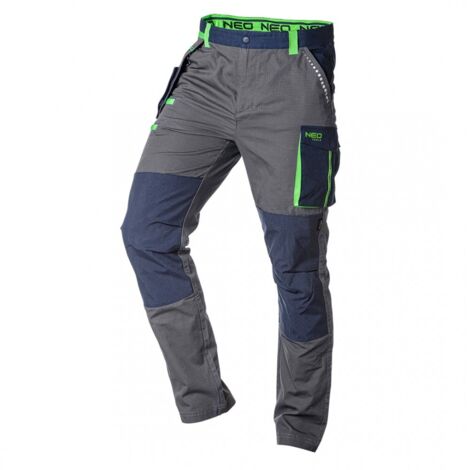 Pantalon de travail haut de gamme, 100 % coton ripstop, taille XS (1/5)