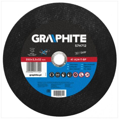 Disque à tronçonner les métaux 350 x 3,5 x 32,0 mm, 41 A24-T-BF (1/2)