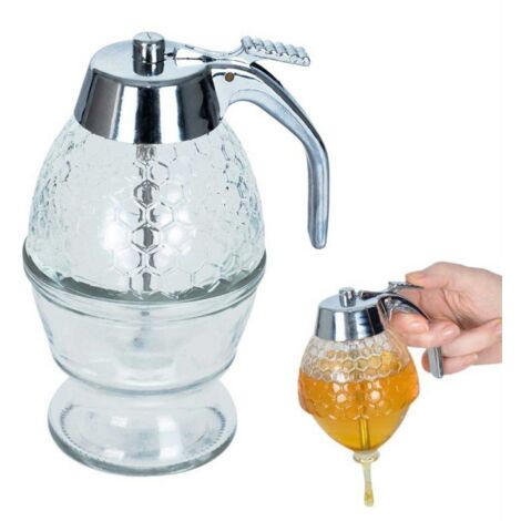 Distributeur en verre pour miel et sirop Orion (1/5)