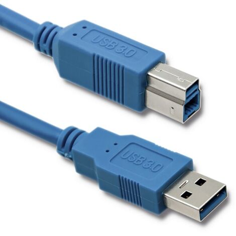 Câble d'imprimante USB 3.0 Qoltec (A mâle B mâle 1 m) (1/3)