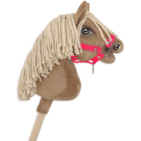 Petit licol attaché Hobby Horse A4 - rose fluo (1/3)