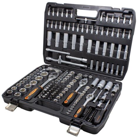Coffret de clés à douille 172 pièces (1/4)