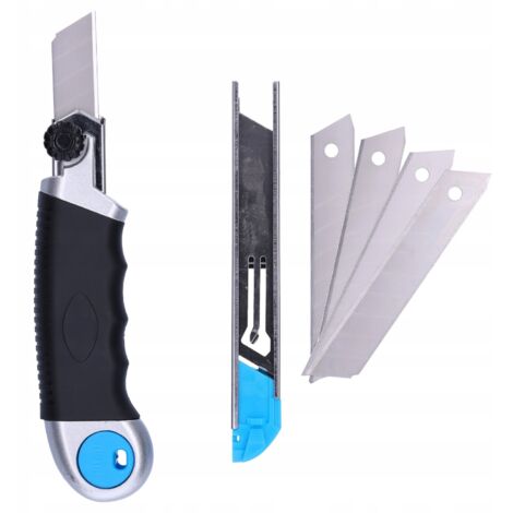 Couteau à lames sécables 18 mm PROFI (5 lames) (1/5)
