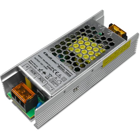 Alimentation à découpage LED Qoltec IP20 60 W 12 V 5 A Slim (1/5)