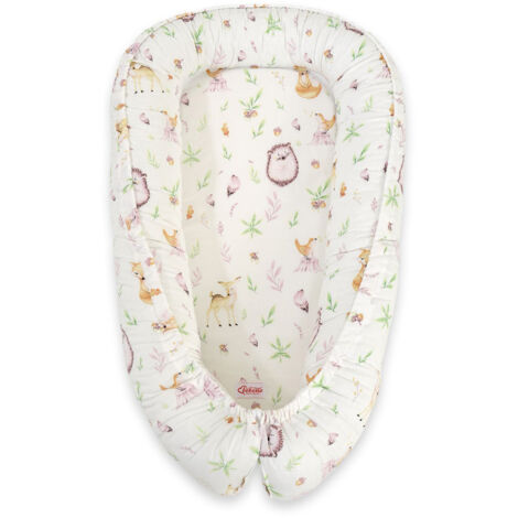 Cocon bébé, double face, parc, lange, Premium BOBONO - gourmandise forestière