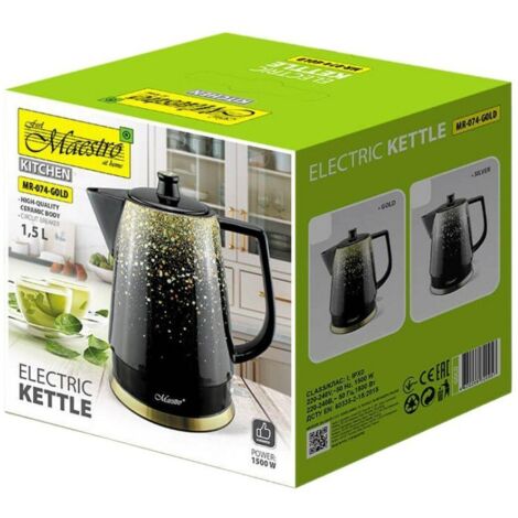 Bouilloire électrique en céramique Maestro 1,5 l 1500 W (1/3)
