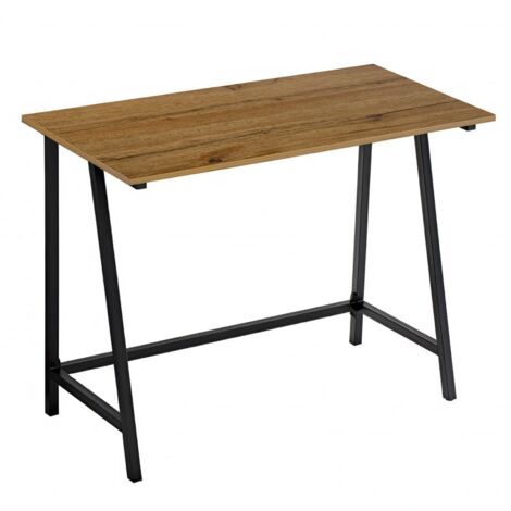 Petit bureau simple, aulne, loft, 100x50x75, VB4A Begryf (1/5)