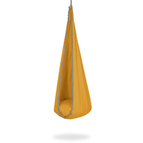 Hamac suspendu My Sweet Baby Cocoon Swing - Moutarde (1/5)