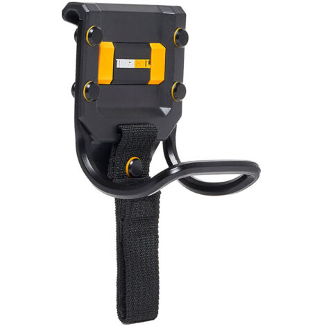 Toughbuilt – Porte-marteau pour ceinture – Construction en ABS et acier riveté – Résistant aux conditions de travail difficiles – Clip pour fixation rapide