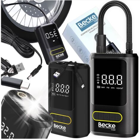 Pompe à pneu électrique pour vélo, compresseur sans fil (1/5)