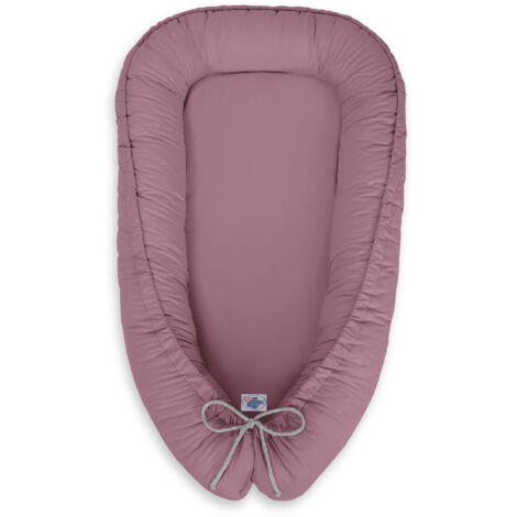 Cocon bébé, double face, parc, lange, Premium MY SWEET BABY - rose rétro (1/3)