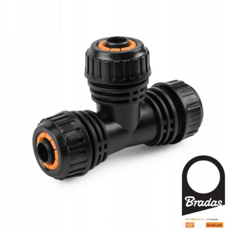 Bradas ECO-PWB2210-34 Té ligne noire 3/4" (1/2)