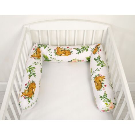 Protection pour lit bébé - dans la forêt (1/4)