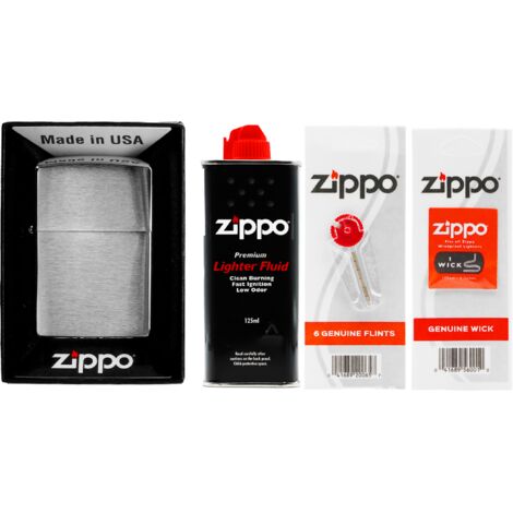 Zippo Harley-Davidson Briquet à Essence, Laiton, Aspect Acier
