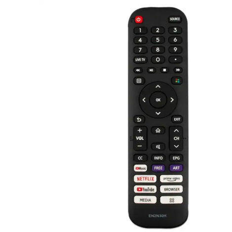 Télécommande De Rechange Universelle Pour Téléviseur Hisense Smart 4K