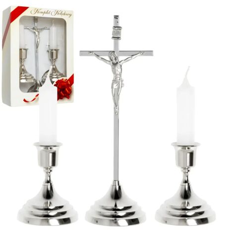 Ensemble de chants de Noël traditionnels en argent 22 cm (1/3)