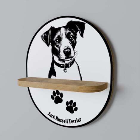 Étagère ovale JACK RUSSEL TERRIER (1/5)